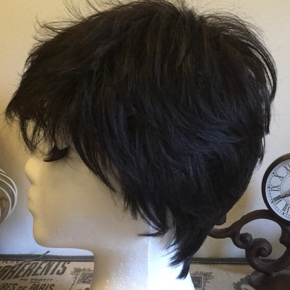 HAIRDO spiky-cut wig Dark Brown